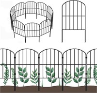 OUSHENG Decorative Garden Fence 25 Panels, Total