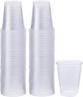 [100 Pack - 5 oz.] Clear Disposable Cups - Cold