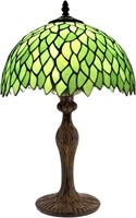Tiffany Style Table Lamp Reading Light Green