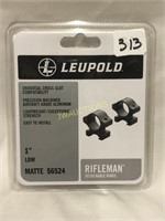 Leupold Detachable Rings 1" Low