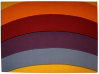 Maija Isola 1973 Rainbow Canvas Print