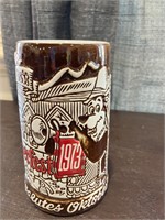 Vtg Hamm's Beer Salutes Oktoberfest 73 Beer Mug -