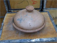 Vintage Tagine Clay Pot