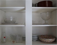 Contents of Cabinet - Plates, Bowl++