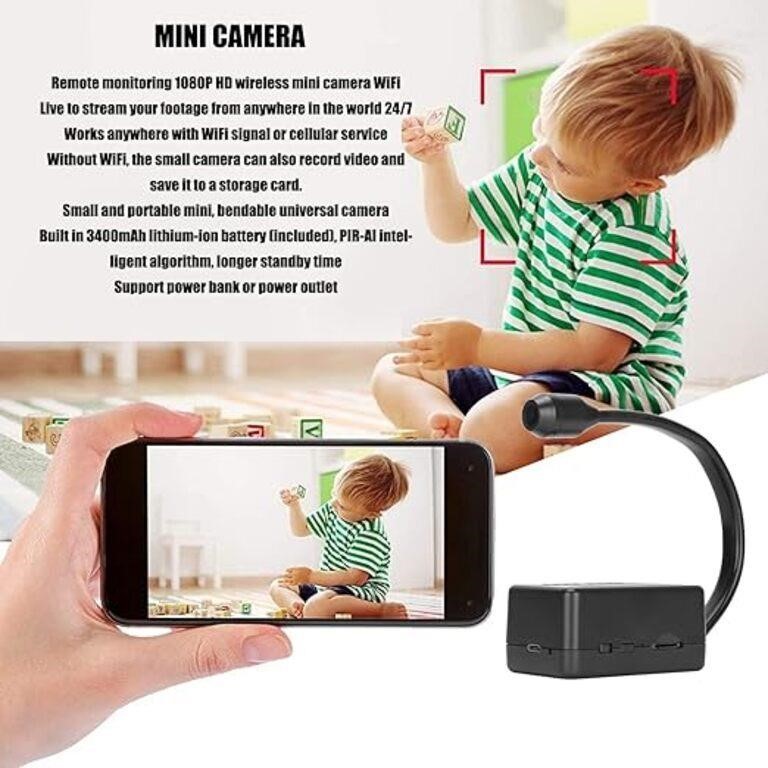 Fockety Mini Smart Camera, WiFi 1080P Full HD