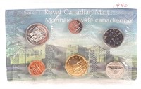 1990, Série complète Monnaie Royale scellée MINT