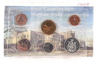 1989, Série complète Monnaie Royale scellée MINT