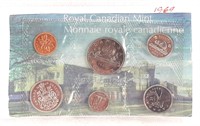 1969, Série complète Monnaie Royale scellée MINT