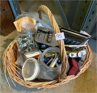 BASKET AND CONTENTS