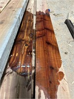 Cedar chest lumber