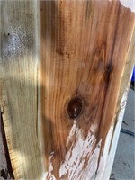 Redwood slab
