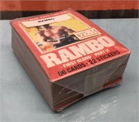 Rambo First Blood Part 2 trading cards