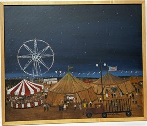 County Fair (nightime) 30" x 36"