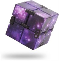 Purple Infinity Cube Fidget Toy