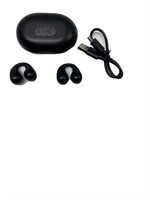 Clip on wireless earbuds/black
