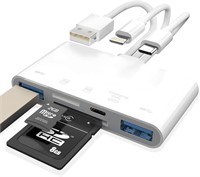 5-in-1 SD Card Reader for i-Phone