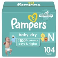 $28  Pampers Baby Dry Diapers - (Select Size and
