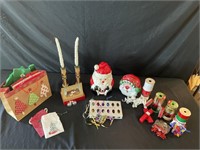 Santa, Ribbons and Cards