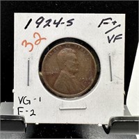 1924-S WHEAT PENNY CENT