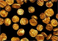 Midevil India Empire (1336-646 CE) Gold Coin