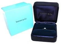 Tiffany & Co. Platnum 1/4 ct Diamond Solitaire