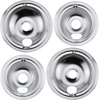 WB31T10010 Drip Pans, 4 Pack, 6&8