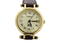 Burberry Brown Leather Swiss Made Watch