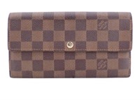 Louis Vuitton Damier Long Snap Wallet