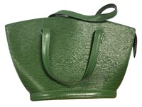 Louis Vuitton Green Epi SaintJaques Medium Handbag