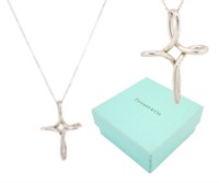 Tiffany & Co. Open Cross Necklace