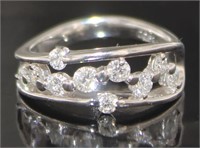 Platinum 3/4 ct Brilliant Diamond Ring