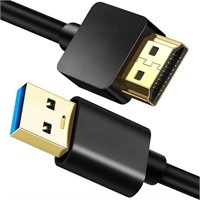 USB to HDMI 2.0, 6.6FT Charger Splitter