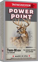Winchester Ammo X651 PowerPoint Hunting 6.5 Creedm