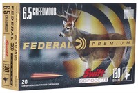 Federal P65CRDSS1 Premium Hunting 6.5 Creedmoor 13
