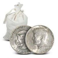 1965-69 40% Silver Kennedy Half Dollar
