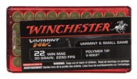Winchester Ammo S22M2PT Varmint HV  22 WMR 30 gr 2