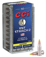 CCI 948CC Varmint Rimfire 17 HM2 17 gr Varmint Tip