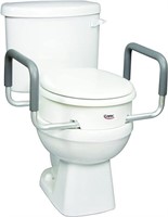 Carex Health Brands Toilet Seat Elevator with Hand