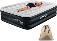 ULN - OWZ Queen Size Air Mattress, Inflatable Air