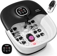 Collapsible Foot Spa Bath with Heat, Remote Contro