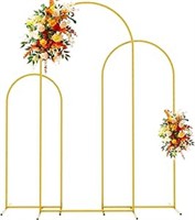 Putros Metal Arch Backdrop Stand Gold Wedding Back