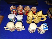6 SETS S&P SHAKERS