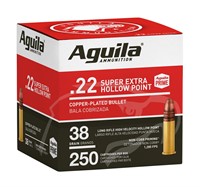 Aguila 1B221103 Super Extra High Velocity 22 LR 38