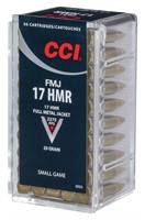 CCI 0055 Gamepoint  17 HMR 20 gr Full Metal Jacket