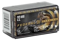 Federal P765 Premium Varmint  Predator 22 WMR 30 g