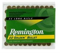 Remington Ammunition 21276 Golden Bullet  22 LR 40