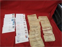 First day cover US postage stamp collection.
