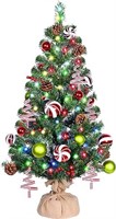 3ft Pre-lit Artificial Christmas Tree with 60 LED