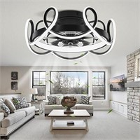 XuanDe Ceiling Fans with Lights and Remote Modern