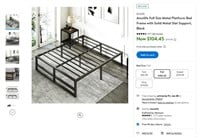 E7795  Zinus Arnav Bed Frame